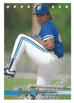 #266 Juan Guzman - Toronto Blue Jays - 1993 Upper Deck Baseball