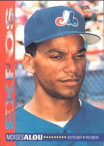 #266 Moises Alou - Montreal Expos - 1994 O-Pee-Chee Baseball