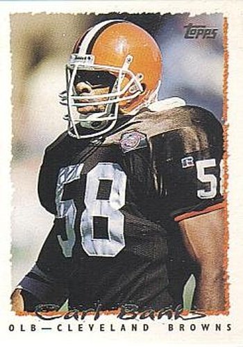 #266 Carl Banks - Cleveland Browns - 1995 Topps Football