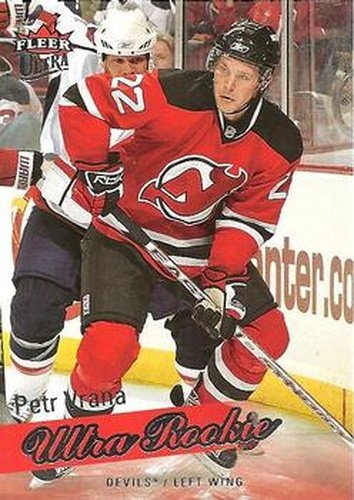 #266 Petr Vrana - New Jersey Devils - 2008-09 Ultra Hockey