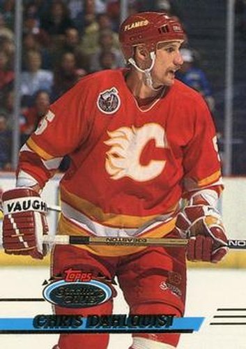 #266 Chris Dahlquist - Calgary Flames - 1993-94 Stadium Club Hockey