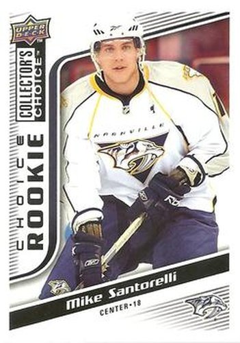 #266 Mike Santorelli - Nashville Predators - 2009-10 Collector's Choice Hockey