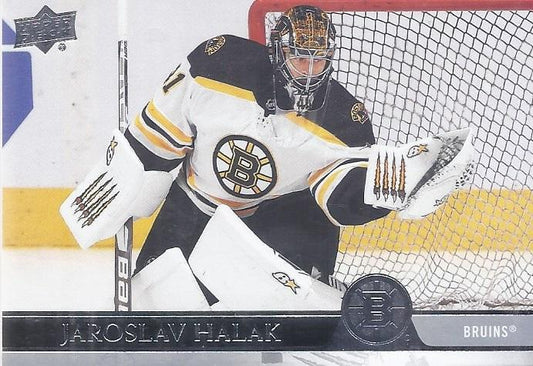 #266 Jaroslav Halak - Boston Bruins - 2020-21 Upper Deck Hockey