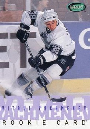 #266 Vitali Yachmenev - Los Angeles Kings - 1995-96 Parkhurst International Hockey