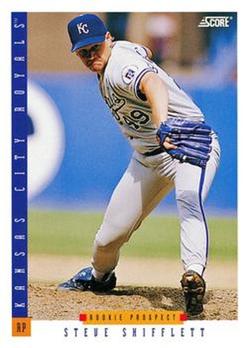 #266 Steve Shifflett - Kansas City Royals - 1993 Score Baseball