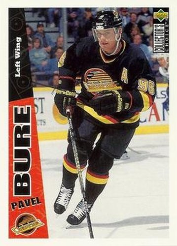 #266 Pavel Bure - Vancouver Canucks - 1996-97 Collector's Choice Hockey