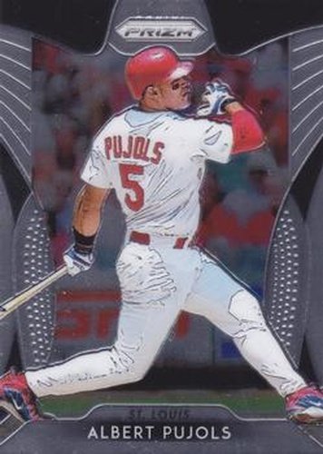 #266 Albert Pujols - St. Louis Cardinals - 2019 Panini Prizm Baseball