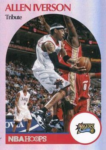 #266 Allen Iverson - Philadelphia 76ers - 2020-21 Hoops Basketball