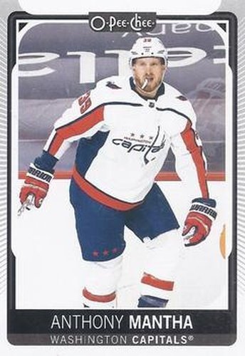 #266 Anthony Mantha - Washington Capitals - 2021-22 O-Pee-Chee Hockey