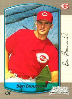 #266 Ben Broussard - Cincinnati Reds - 2000 Bowman Baseball