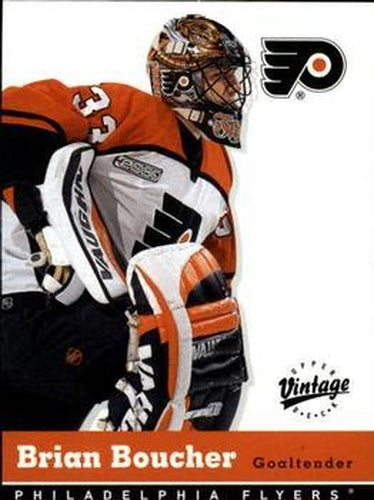 #266 Brian Boucher - Philadelphia Flyers - 2000-01 Upper Deck Vintage Hockey