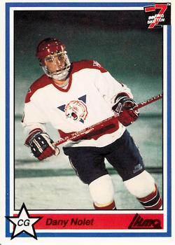 #266 Dany Nolet - Victoriaville Tigres - 1990-91 7th Inning Sketch QMJHL Hockey