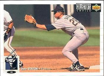 #266 Dave Staton - San Diego Padres - 1994 Collector's Choice Baseball