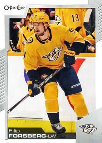 #266 Filip Forsberg - Nashville Predators - 2020-21 O-Pee-Chee Hockey
