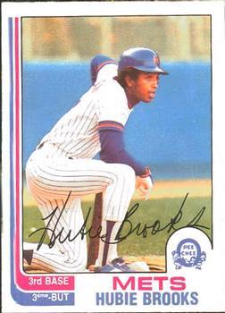 #266 Hubie Brooks - New York Mets - 1982 O-Pee-Chee Baseball