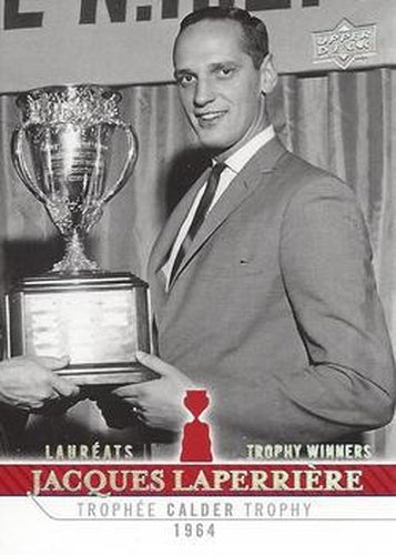 #266 Jacques Laperriere - Montreal Canadiens - 2008-09 Upper Deck Montreal Canadiens Centennial Hockey