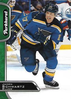 #266 Jaden Schwartz - St. Louis Blues - 2016-17 Parkhurst Hockey