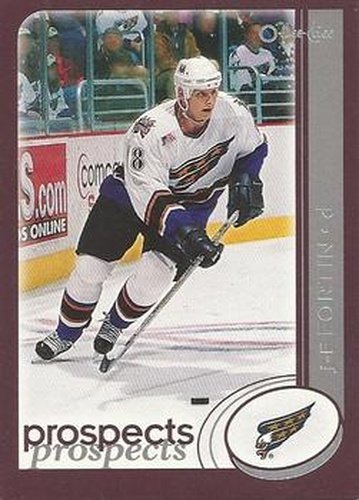 #266 Jean-Francois Fortin - Washington Capitals - 2002-03 O-Pee-Chee Hockey