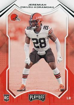 #266 Jeremiah Owusu-Koramoah - Cleveland Browns - 2021 Panini Playoff Football