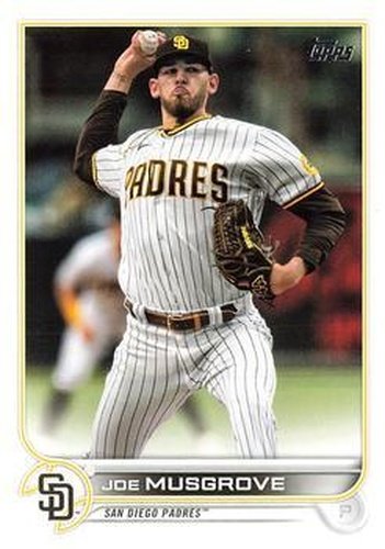 #266 Joe Musgrove - San Diego Padres - 2022 Topps Baseball