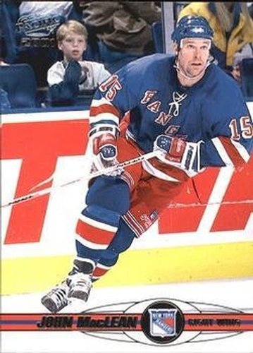 #266 John MacLean - New York Rangers - 2000-01 Pacific Hockey