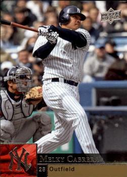 #266 Melky Cabrera - New York Yankees - 2009 Upper Deck Baseball