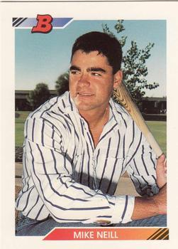 #266 Mike Neill - Oakland Athletics - 1992 Bowman Baseball
