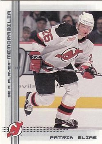 #266 Patrik Elias - New Jersey Devils - 2000-01 Be a Player Memorabilia Hockey