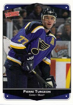 #266 Pierre Turgeon - St. Louis Blues - 1999-00 Upper Deck Victory Hockey