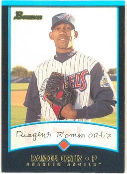 #266 Ramon Ortiz - Anaheim Angels - 2001 Bowman Baseball