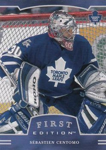 #266 Sebastien Centomo - Toronto Maple Leafs - 2002-03 Be a Player First Edition Hockey