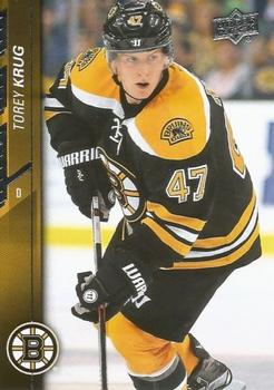 #266 Torey Krug - Boston Bruins - 2015-16 Upper Deck Hockey