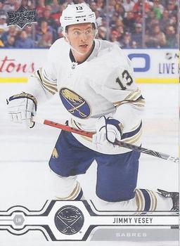 #266 Jimmy Vesey - Buffalo Sabres - 2019-20 Upper Deck Hockey