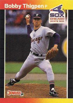 #266 Bobby Thigpen - Chicago White Sox - 1989 Donruss Baseball