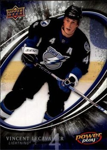 #266 Vincent Lecavalier - Tampa Bay Lightning - 2008-09 Upper Deck Power Play Box Set Hockey