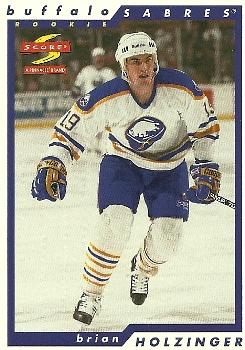 #266 Brian Holzinger - Buffalo Sabres - 1996-97 Score Hockey