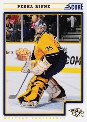 #266 Pekka Rinne - Nashville Predators - 2012-13 Score Hockey