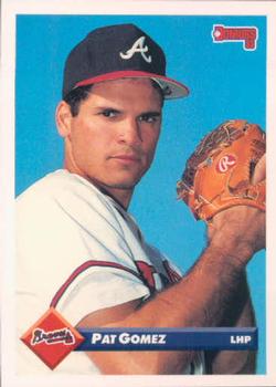 #266 Pat Gomez - Atlanta Braves - 1993 Donruss Baseball