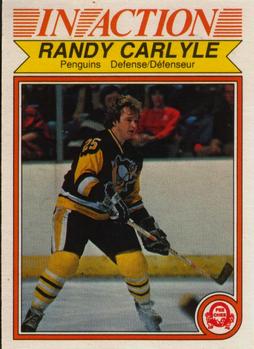 #266 Randy Carlyle - Pittsburgh Penguins - 1982-83 O-Pee-Chee Hockey