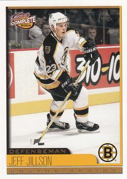 #266 Jeff Jillson - Boston Bruins - 2003-04 Pacific Complete Hockey