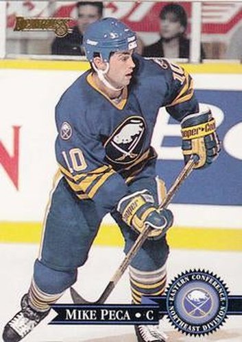 #266 Michael Peca - Buffalo Sabres - 1995-96 Donruss Hockey