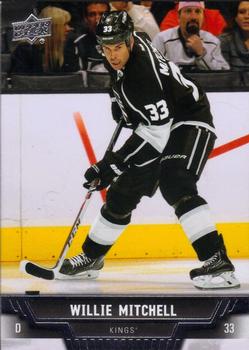 #266 Willie Mitchell - Los Angeles Kings - 2013-14 Upper Deck Hockey