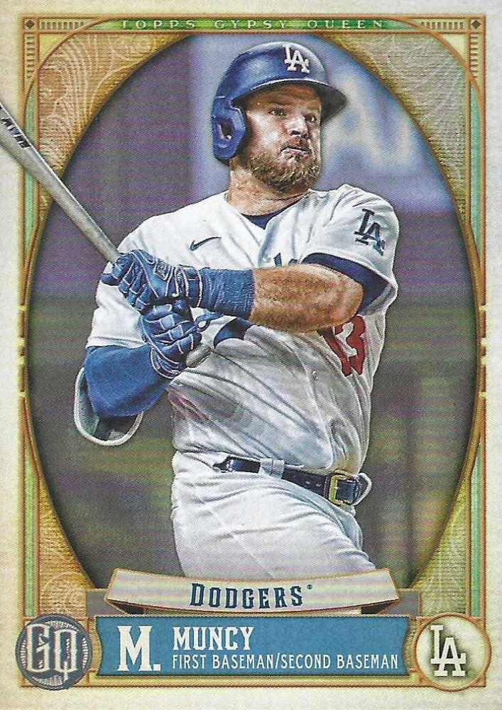 #266 Max Muncy - Los Angeles Dodgers - 2021 Topps Gypsy Queen Baseball