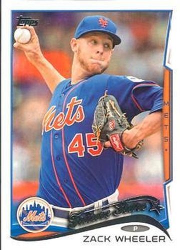 #266a Zack Wheeler - New York Mets - 2014 Topps Baseball