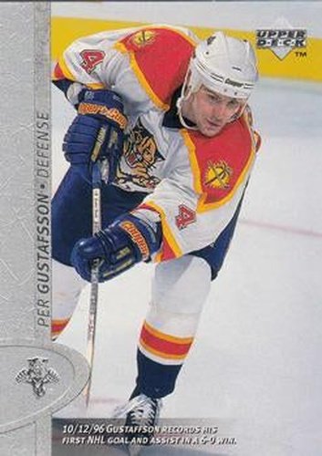 #267 Per Gustafsson - Florida Panthers - 1996-97 Upper Deck Hockey