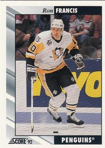 #267 Ron Francis - Pittsburgh Penguins - 1992-93 Score USA Hockey