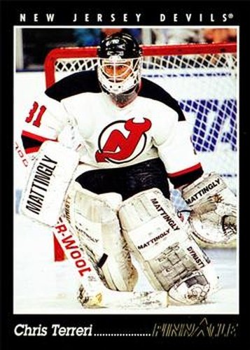 #267 Chris Terreri - New Jersey Devils - 1993-94 Pinnacle Hockey