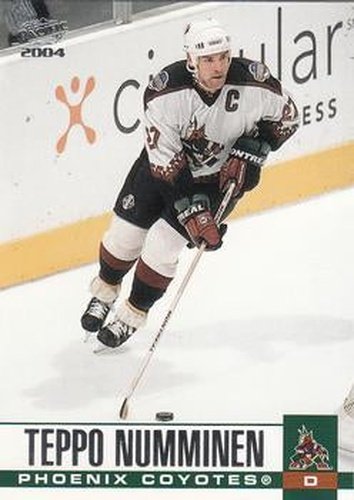 #267 Teppo Numminen - Phoenix Coyotes - 2003-04 Pacific Hockey