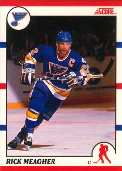 #267 Rick Meagher - St. Louis Blues - 1990-91 Score Canadian Hockey