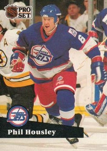#267 Phil Housley - 1991-92 Pro Set Hockey